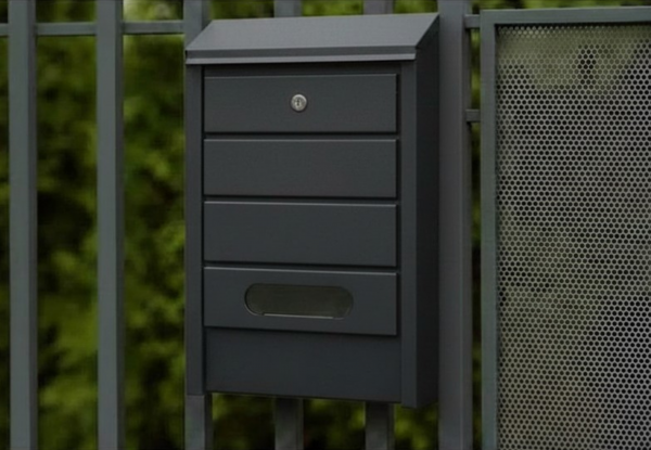 Poštovní schránka BASIC úzká - antracit