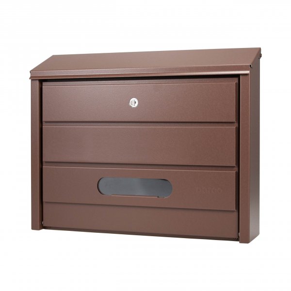 Poštovní schránka BASIC - hnědá