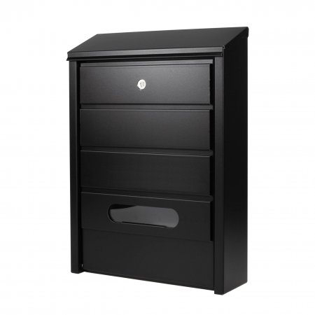 Poštovní schránka BASIC úzká - černá